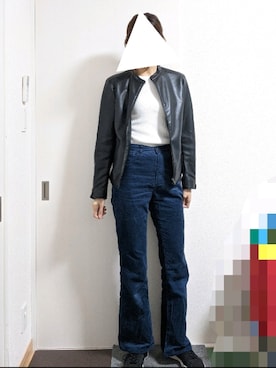 りんごさん（レディース・174cm）の冬コーディネート