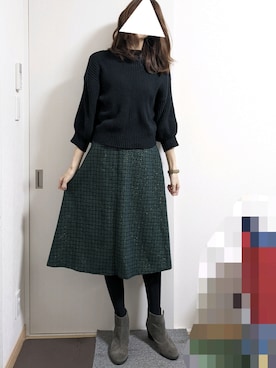 りんごさん(レディース・174cm)の冬コーディネート