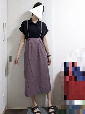 りんごさん（レディース・174cm）の夏コーディネート