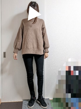 りんごさん(レディース・174cm)の冬コーディネート