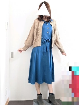 りんごさん（レディース・174cm）の秋コーディネート