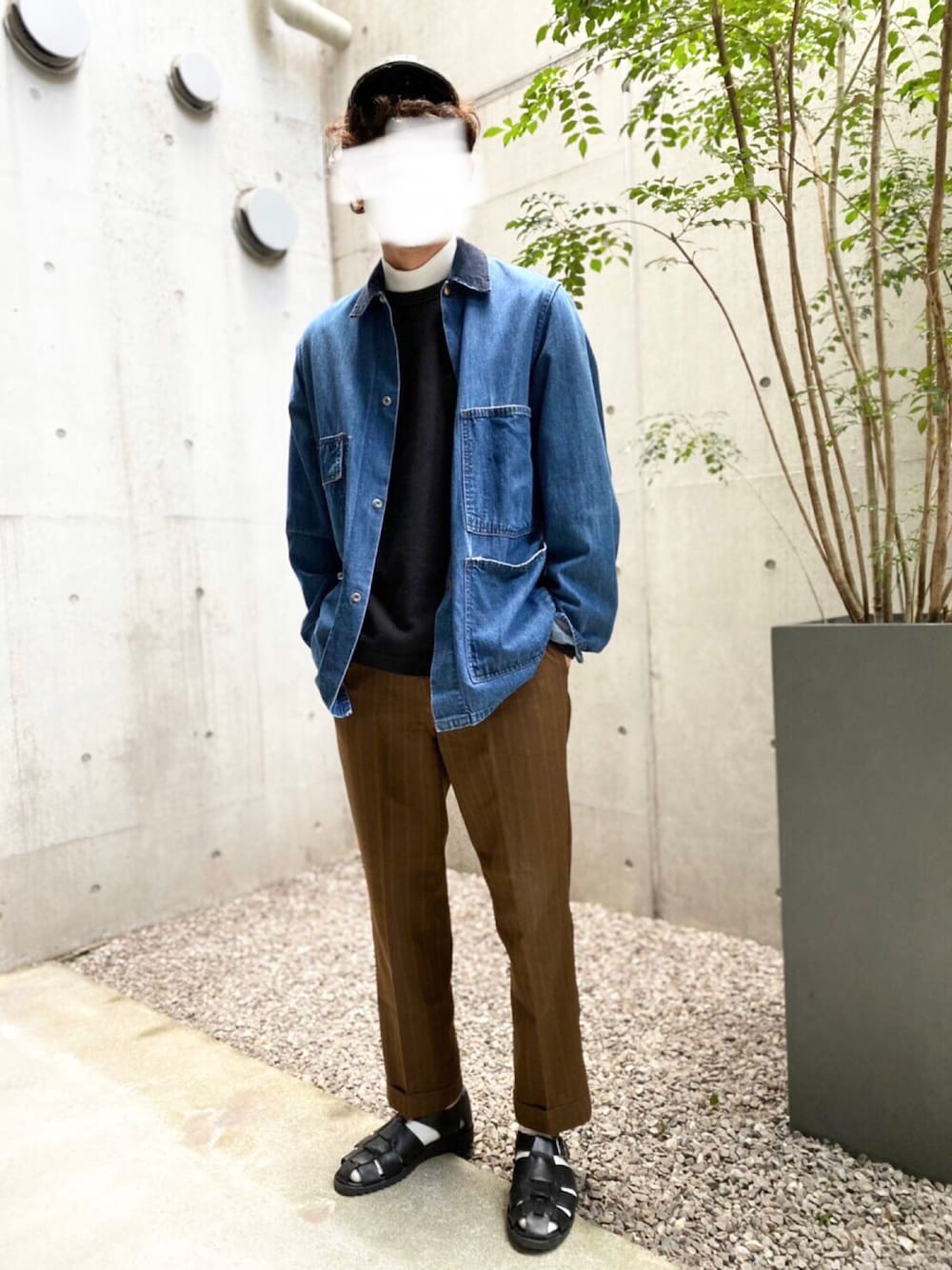 Carter'sのカバーオールを使ったメンズ人気ファッションコーディネート