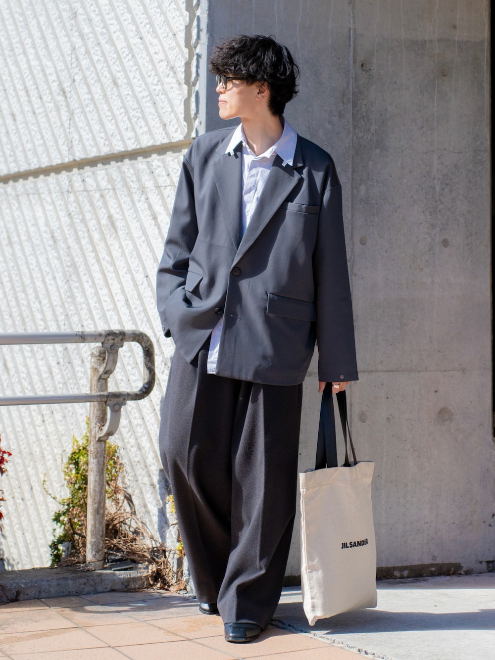 ☆送料関税込☆Jil Sander フラットショッパー トートバッグ☆ 送料無料】JIL SANDER[ジルサンダー] / FLAT SHOPPER TOTE