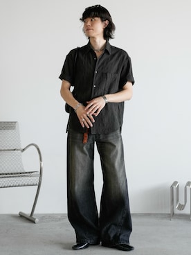 「アイテム（シャツ/ブラウス）」を使った、watoさん（メンズ・174cm・20代）の夏コーディネート