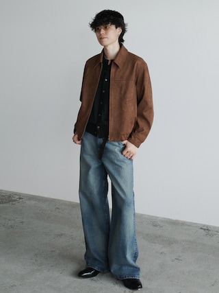 「WYM LIDNM(ウィム バイ リドム)のT/C CREW COMPACT CARDIGAN(カーディガン/ボレロ)」を使った、watoさん(メンズ・174cm)の秋コーディネート