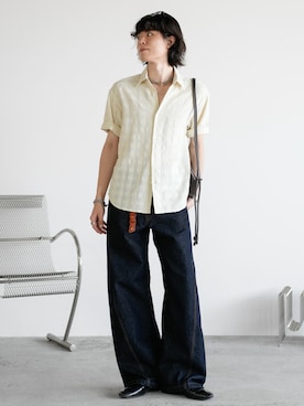 「アイテム（ブレスレット）」を使った、watoさん（メンズ・174cm・20代）の夏コーディネート
