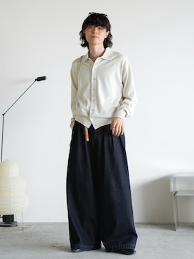 「アイテム（バッグ）」を使った、watoさん（メンズ・174cm）の秋コーディネート