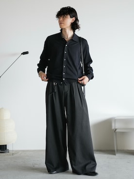 「アイテム（キーホルダー）」を使った、watoさん（メンズ・174cm）の秋コーディネート