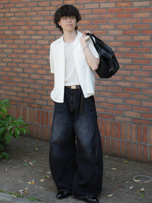 KHOKI（コッキ） ワイドパンツ ジーンズ 「KHOKI / コッキ」3D cutting