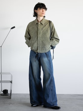 「アイテム（キーホルダー）」を使った、watoさん（メンズ・174cm）の秋コーディネート