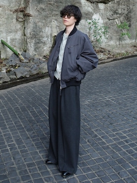 「OUAT（オーユーエーティー）のアイテム」を使った、watoさん（メンズ・174cm）の冬コーディネート