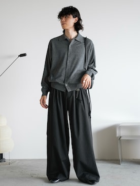 「アイテム（キーホルダー）」を使った、watoさん（メンズ・174cm）の秋コーディネート