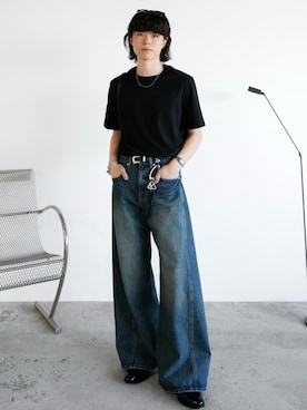 「アイテム（キーホルダー）」を使った、watoさん（メンズ・174cm）の夏コーディネート