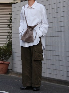 「niko and...（ニコアンド）のアイテム」を使った、watoさん（メンズ・174cm）の春コーディネート