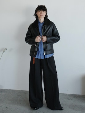 watoさん（メンズ・174cm）の冬コーディネート