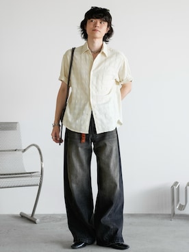 「アイテム（ブレスレット）」を使った、watoさん（メンズ・174cm・20代）の夏コーディネート