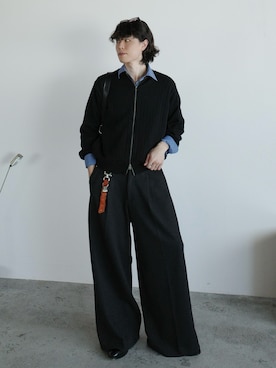 「アイテム（シャツ/ブラウス）」を使った、watoさん（メンズ・174cm・20代）の冬コーディネート