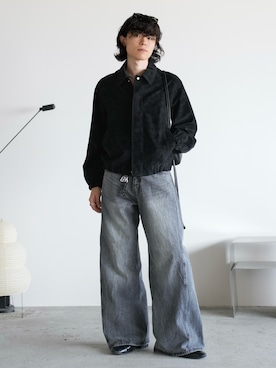 「アイテム（キーホルダー）」を使った、watoさん（メンズ・174cm・20代）の秋コーディネート