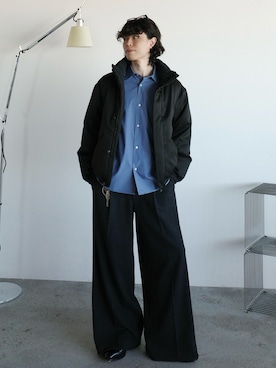 「アイテム（ダウンジャケット/コート）」を使った、watoさん（メンズ・174cm）の秋コーディネート