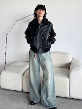 「アイテム（ブルゾン）」を使った、watoさん（メンズ・174cm）の秋コーディネート
