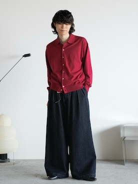 「アイテム（キーホルダー）」を使った、watoさん（メンズ・174cm）の秋コーディネート