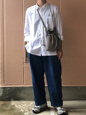 「niko and...（ニコアンド）のアイテム」を使った、watoさん（メンズ・174cm）の秋コーディネート
