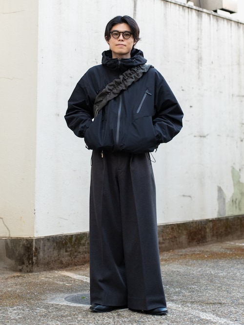 カンファーウッド　Camphor Wood  2タックワイドバギースラックス Camphor wood スラックス 2tuck wide baggy slacks / 2タック