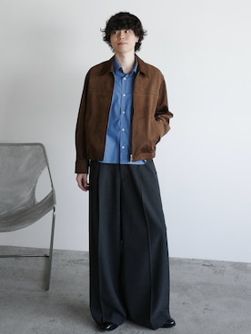 「アイテム（トップス）」を使った、watoさん（メンズ・174cm）の春コーディネート