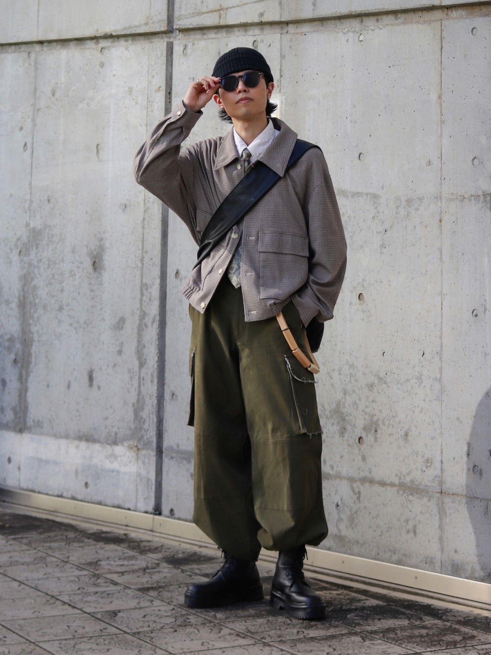 LIDNM（リドム）の「GUN CLUB CHECK BLOUSON（ブルゾン）」 - WEAR