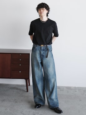 「アイテム（パンツ）」を使った、watoさん（メンズ・174cm）の春コーディネート