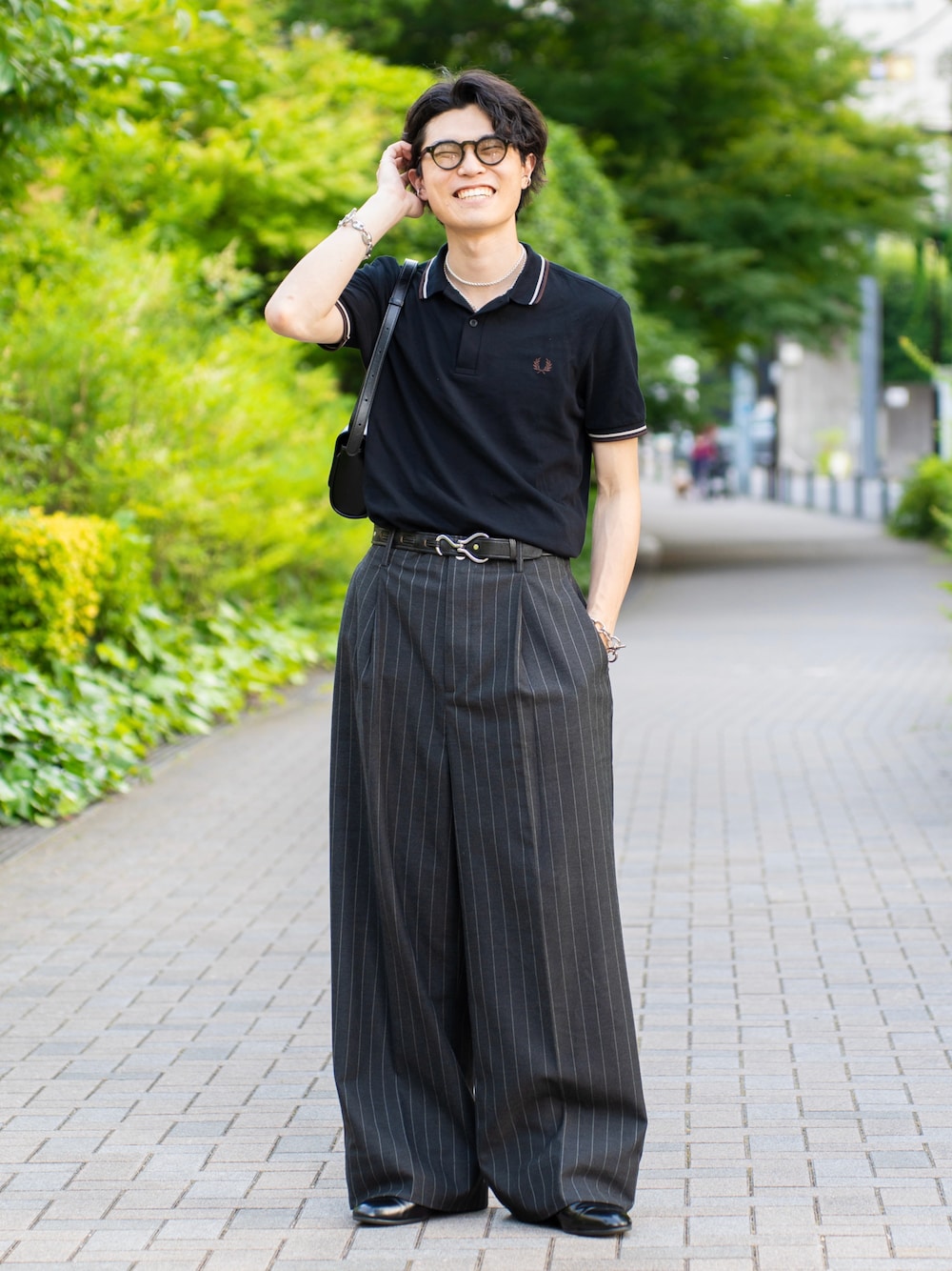 watoさんの「The Fred Perry Shirt - M3600／フレッドペリー定番ポロシャツ（FRED PERRY）」を使ったコーディネートの1枚目の写真