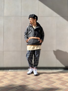 「ALDIES（アールディーズ）のアイテム（その他アウター）」を使った、りょうさん（メンズ・171cm）の秋コーディネート