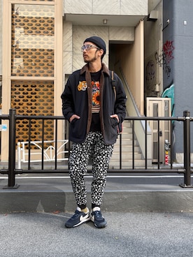 「ALDIES（アールディーズ）のアイテム（ジャケット/アウター）」を使った、りょうさん（メンズ・171cm）の秋コーディネート