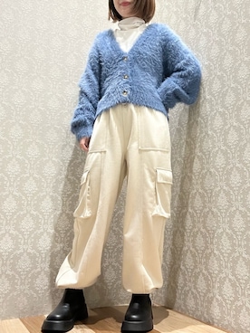 「Petit fleur（プチフルール）のアイテム」を使った、nonaさん（レディース・152cm）の秋コーディネート