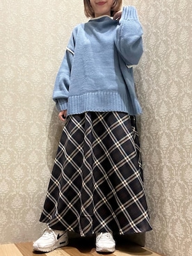 「Petit fleur（プチフルール）のアイテム」を使った、nonaさん（レディース・152cm）の冬コーディネート