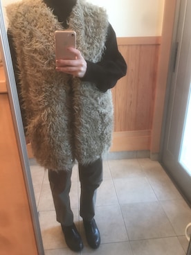 あっちさん（レディース・152cm）の冬コーディネート