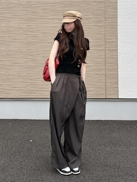 「BURBERRY（バーバリー）のアイテム」を使った、ぴぃこさん（レディース・167cm）の夏コーディネート