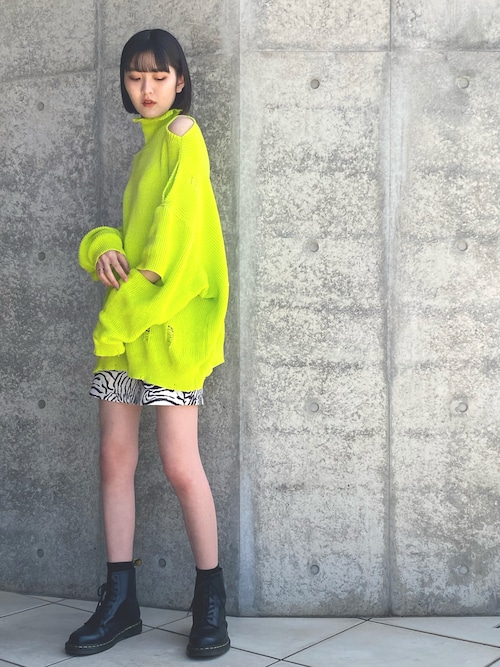 前田優衣 Ezraのニット セーターを使ったコーディネート Wear