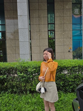 「QUEEN SHOP（クイーンショップ）のアイテム」を使った、xuannnさん（レディース・150cm）の夏コーディネート