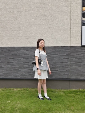 「STANDOIL（スタンドオイル）のアイテム」を使った、xuannnさん（レディース・150cm）の春コーディネート