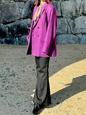 Natsuさん（骨格ストレート・レディース・156cm）の秋コーディネート