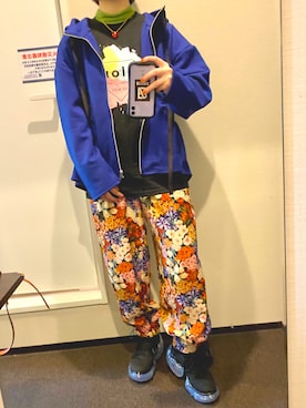 「LOIS CRAYON（ロイスクレヨン）のアイテム」を使った、Natsuさん（レディース・155cm）の春コーディネート