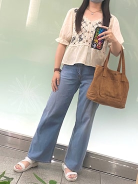 「NAOT」｜Natsuさん（レディース・155cm）の夏コーディネート