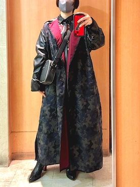 「LOIS CRAYON（ロイスクレヨン）のアイテム」を使った、Natsuさん（レディース・155cm）の冬コーディネート