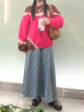 「SAYA（サヤ）のアイテム」を使った、Natsuさん（レディース・155cm）の秋コーディネート