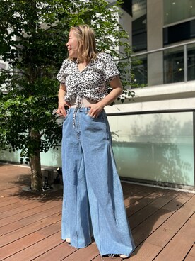 ワイドデニム のレディース人気ファッションコーディネート 年齢 25歳 29歳 Wear