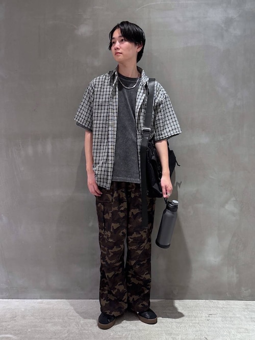 [MENS]ボリュームステンレスチェーンネックレス / 118137