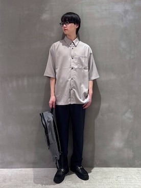 「LAKOLE（ラコレ）のアイテム（アクセサリー）」を使った、NAOさん（メンズ・175cm）の春コーディネート