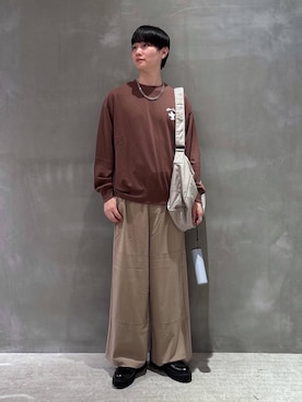 「アイテム（アウトドア/スポーツ）」を使った、NAOさん（メンズ・175cm）の秋コーディネート