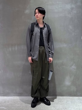 「アイテム（アウトドア/スポーツ）」を使った、NAOさん（メンズ・175cm）の夏コーディネート
